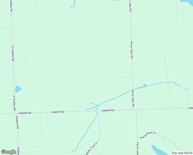 map of restaurants, bars, coffee shops, grocery stores, and more near 2510 Clinton Hills Road in Brandon Township