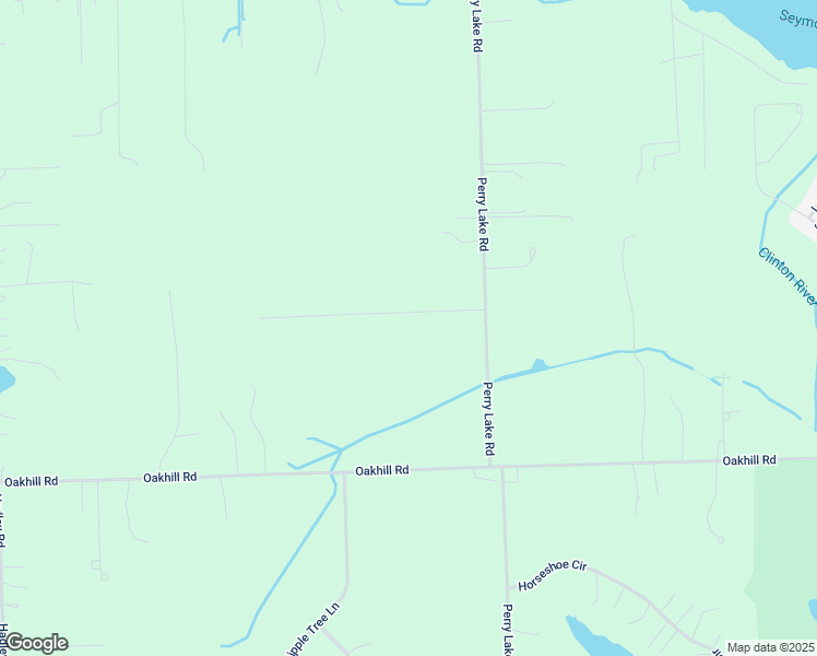 map of restaurants, bars, coffee shops, grocery stores, and more near 2750 Clinton Hills Road in Brandon Township