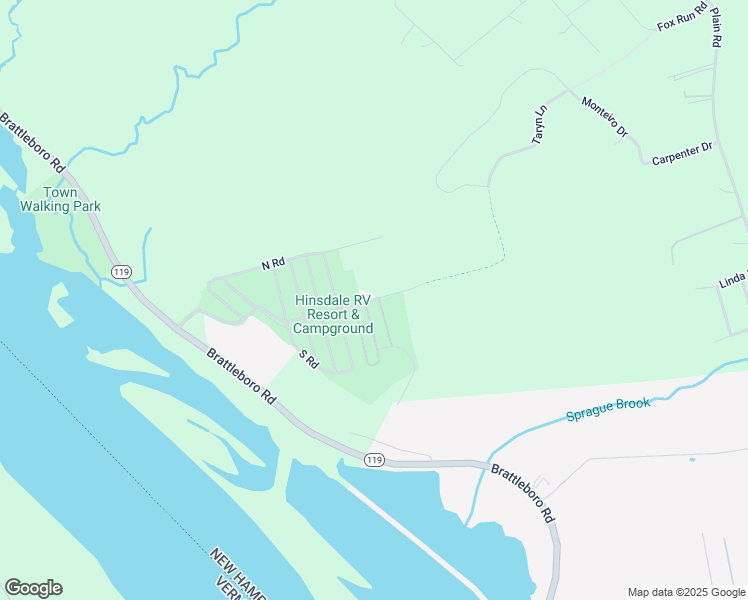 map of restaurants, bars, coffee shops, grocery stores, and more near 4 South Road in Hinsdale