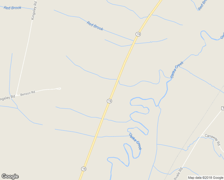 map of restaurants, bars, coffee shops, grocery stores, and more near 1780 New York 19 in Wyoming