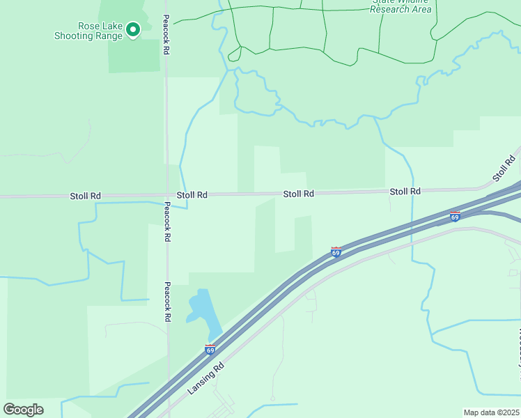 map of restaurants, bars, coffee shops, grocery stores, and more near 9736 Stoll Road in Bath Township