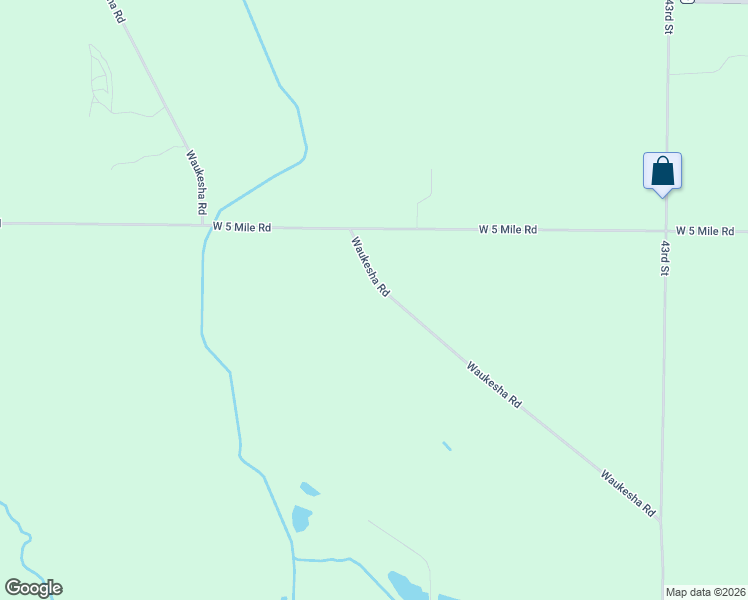 map of restaurants, bars, coffee shops, grocery stores, and more near 2579 West 5 Mile Road in Caledonia