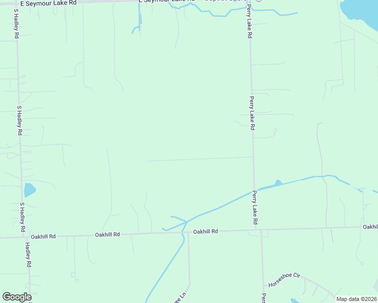 map of restaurants, bars, coffee shops, grocery stores, and more near 2510 Clinton Hills Road in Brandon Township