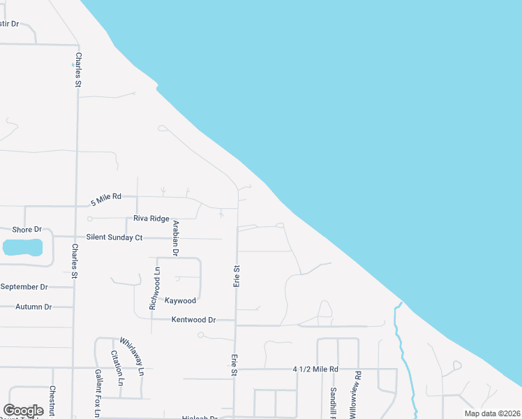 map of restaurants, bars, coffee shops, grocery stores, and more near 6007 Erie Street in Racine