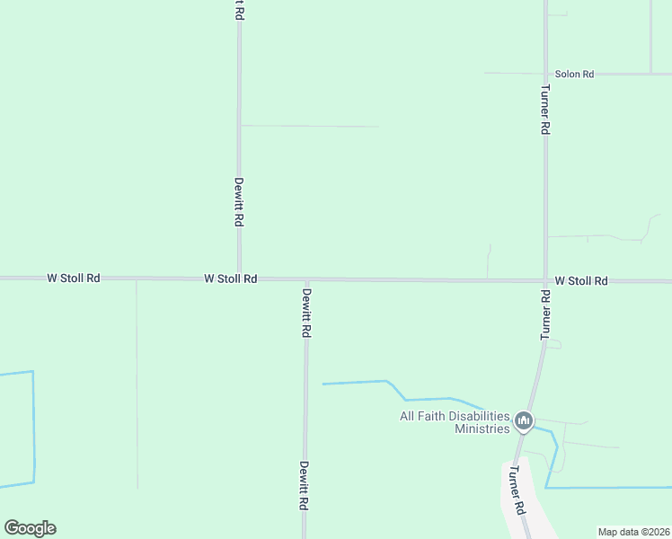map of restaurants, bars, coffee shops, grocery stores, and more near 2260 West Stoll Road in Lansing