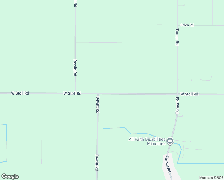 map of restaurants, bars, coffee shops, grocery stores, and more near 2260 West Stoll Road in Lansing