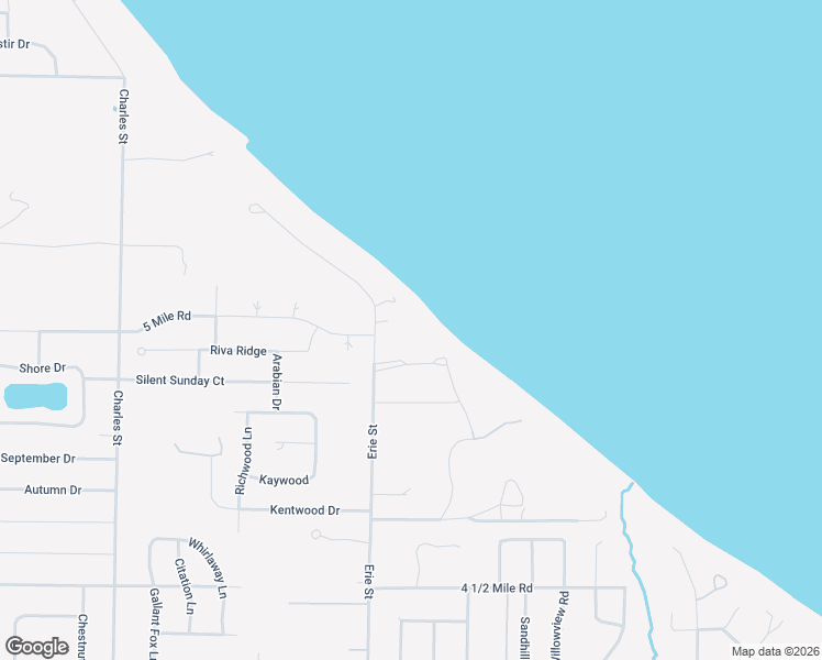 map of restaurants, bars, coffee shops, grocery stores, and more near 6007 Erie Street in Racine