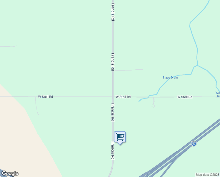 map of restaurants, bars, coffee shops, grocery stores, and more near in Watertown Township