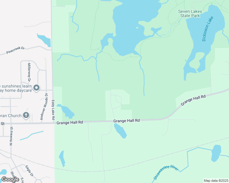 map of restaurants, bars, coffee shops, grocery stores, and more near 15528 El Paso Drive in Fenton