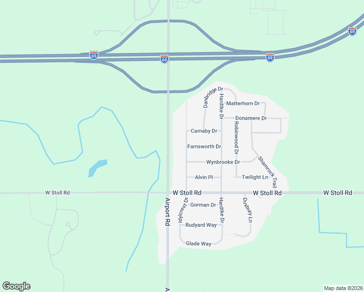 map of restaurants, bars, coffee shops, grocery stores, and more near 14738 Idylcrest Drive in Lansing