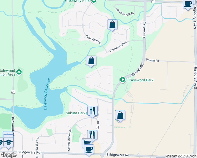 map of restaurants, bars, coffee shops, grocery stores, and more near 60 Donker Drive in St. Thomas