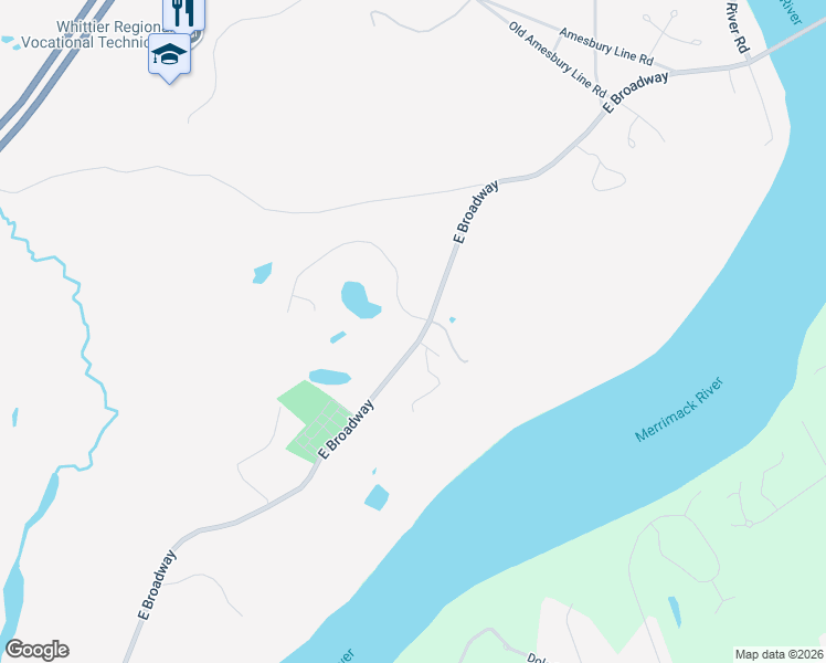 map of restaurants, bars, coffee shops, grocery stores, and more near 706 East Broadway in Haverhill