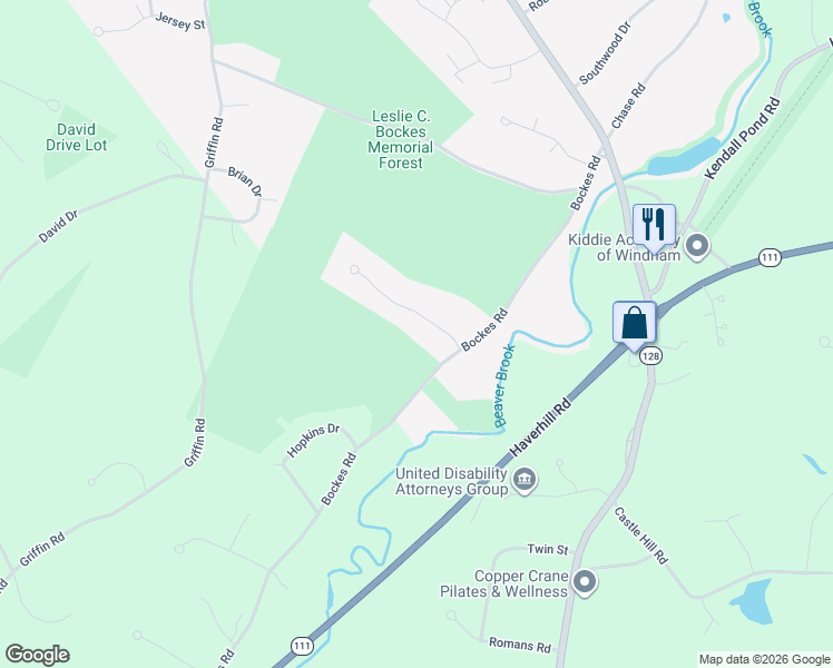 map of restaurants, bars, coffee shops, grocery stores, and more near 3 Elijah Hill Lane in Londonderry
