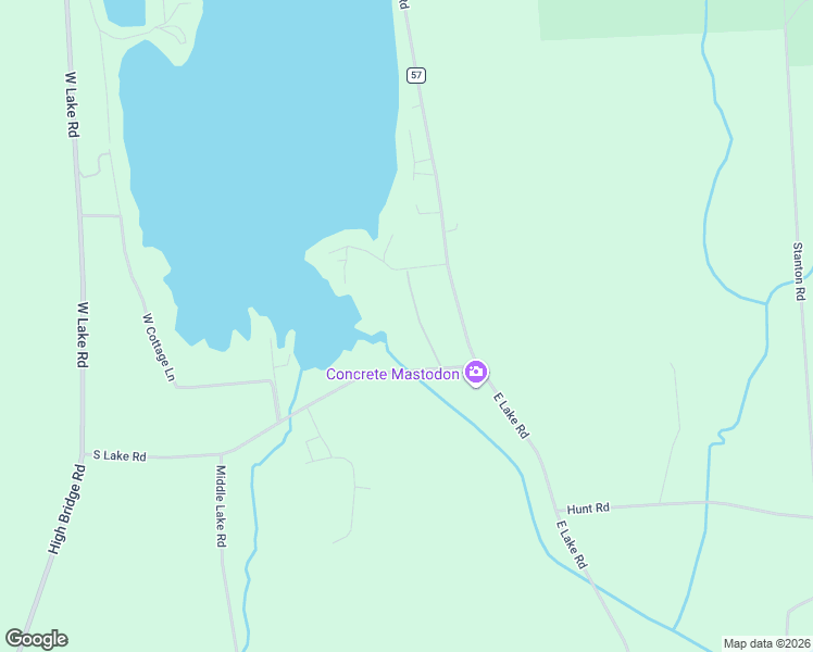 map of restaurants, bars, coffee shops, grocery stores, and more near 65 Sunset Cove in DeRuyter