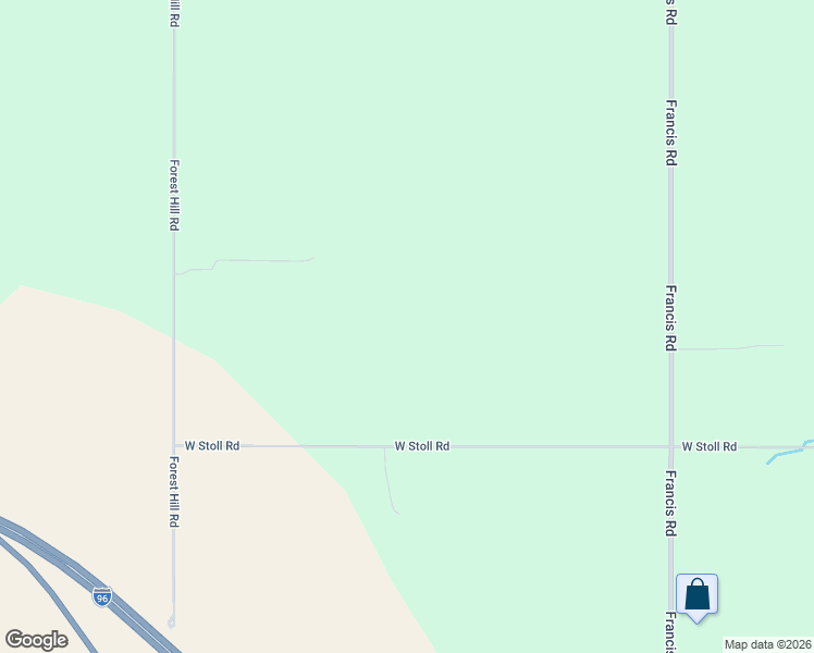 map of restaurants, bars, coffee shops, grocery stores, and more near 7517 Stoll Road in Lansing