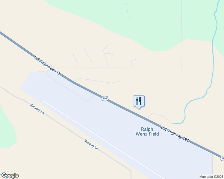 map of restaurants, bars, coffee shops, grocery stores, and more near U Industrial Site Road in Pinedale