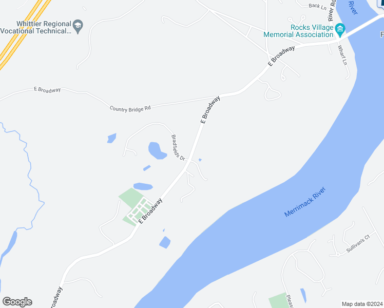 map of restaurants, bars, coffee shops, grocery stores, and more near 706 East Broadway in Haverhill