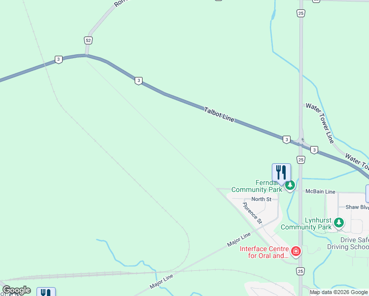 map of restaurants, bars, coffee shops, grocery stores, and more near 10237 Ford Road in Saint Thomas