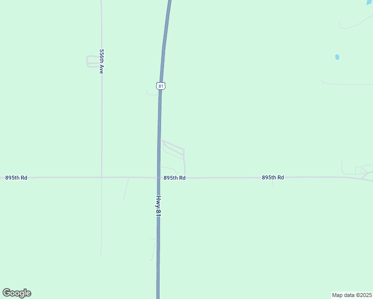 map of restaurants, bars, coffee shops, grocery stores, and more near 55617 895th Road in Fordyce