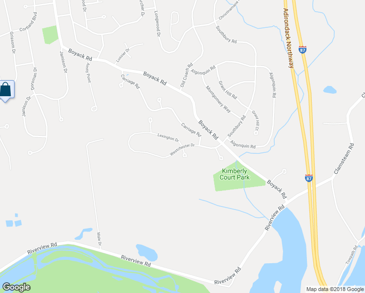 map of restaurants, bars, coffee shops, grocery stores, and more near 2 Lexington Drive in Saratoga County