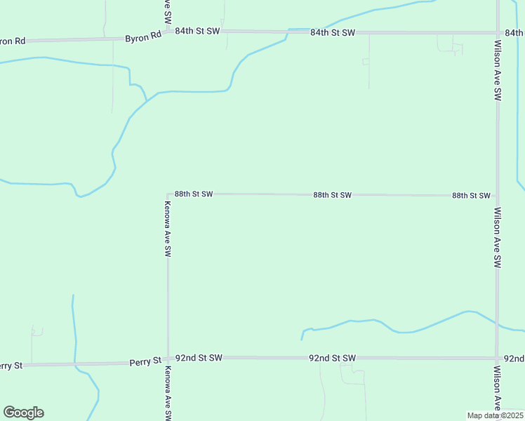map of restaurants, bars, coffee shops, grocery stores, and more near 4580 88th Street Southwest in Byron Center