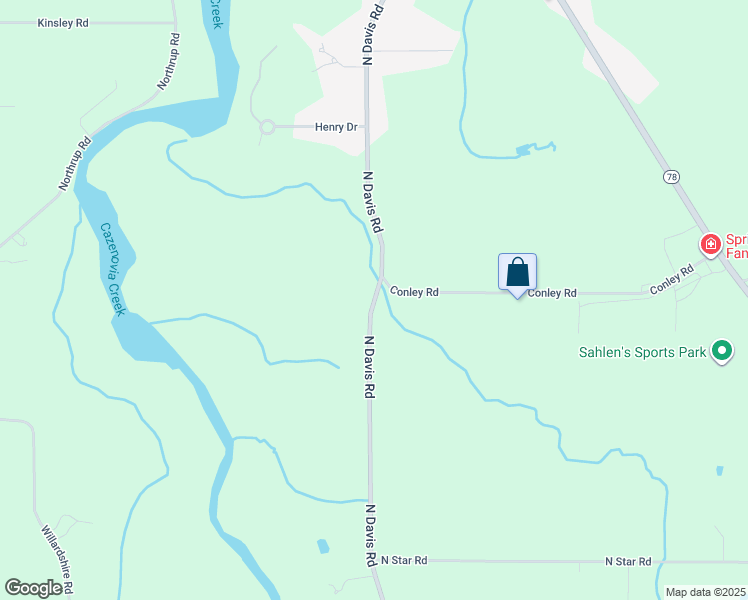 map of restaurants, bars, coffee shops, grocery stores, and more near 700 North Davis Road in Erie County