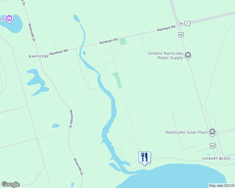 map of restaurants, bars, coffee shops, grocery stores, and more near 111 Erie Street in Nanticoke