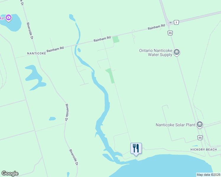 map of restaurants, bars, coffee shops, grocery stores, and more near 111 Erie Street in Nanticoke