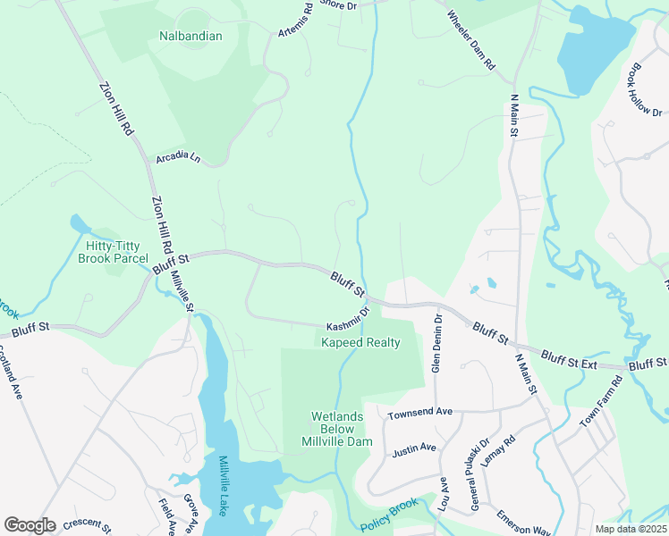 map of restaurants, bars, coffee shops, grocery stores, and more near 9 Delaney Way in Salem