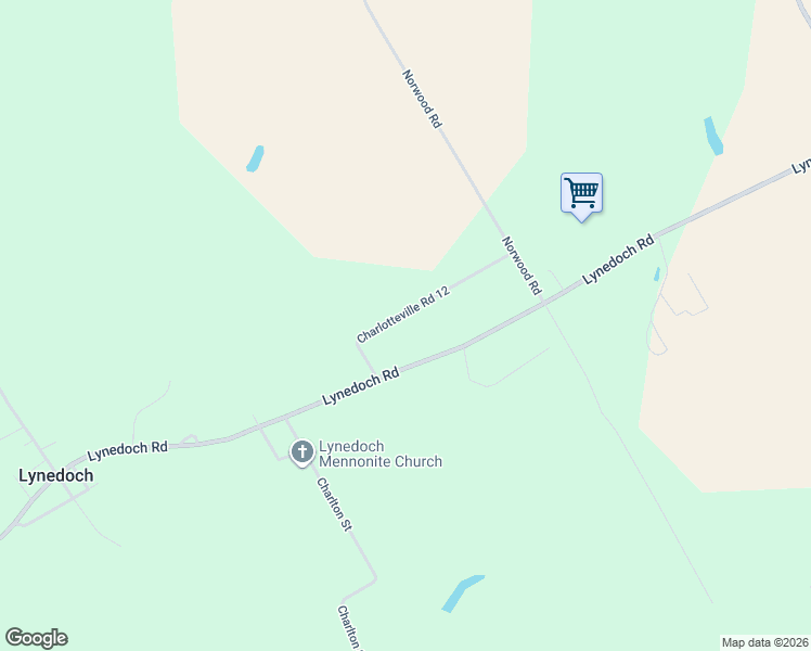 map of restaurants, bars, coffee shops, grocery stores, and more near 42 Charlotteville Road 12 in Delhi