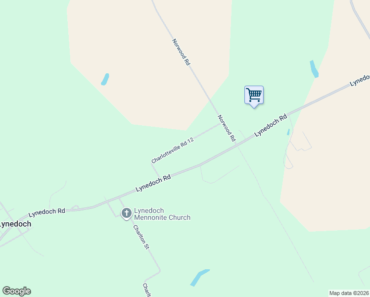 map of restaurants, bars, coffee shops, grocery stores, and more near 42 Charlotteville Road 12 in Delhi