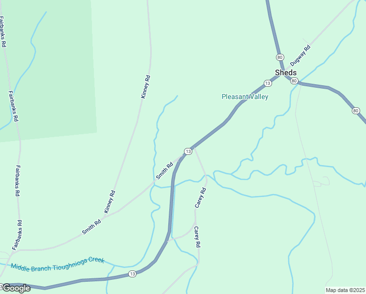 map of restaurants, bars, coffee shops, grocery stores, and more near 1723 New York 13 in New Woodstock