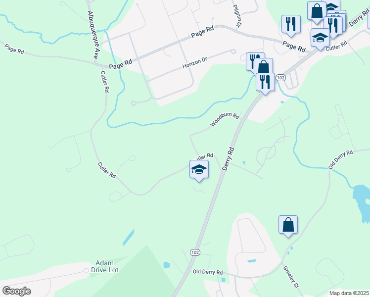 map of restaurants, bars, coffee shops, grocery stores, and more near 26 Woodburn Drive in Litchfield