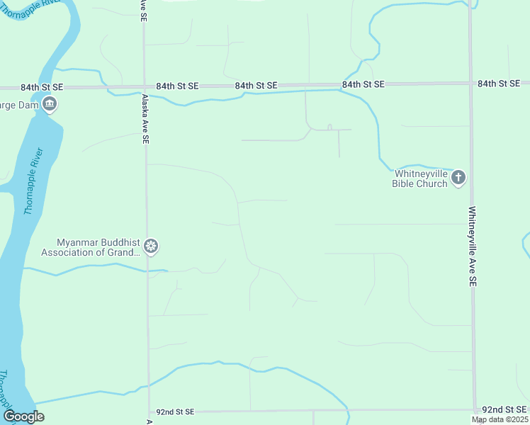map of restaurants, bars, coffee shops, grocery stores, and more near 7880 Lone Oak Court Southeast in Caledonia