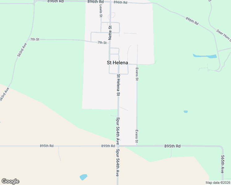 map of restaurants, bars, coffee shops, grocery stores, and more near 1001-1309 Saint Helena Street in Saint Helena