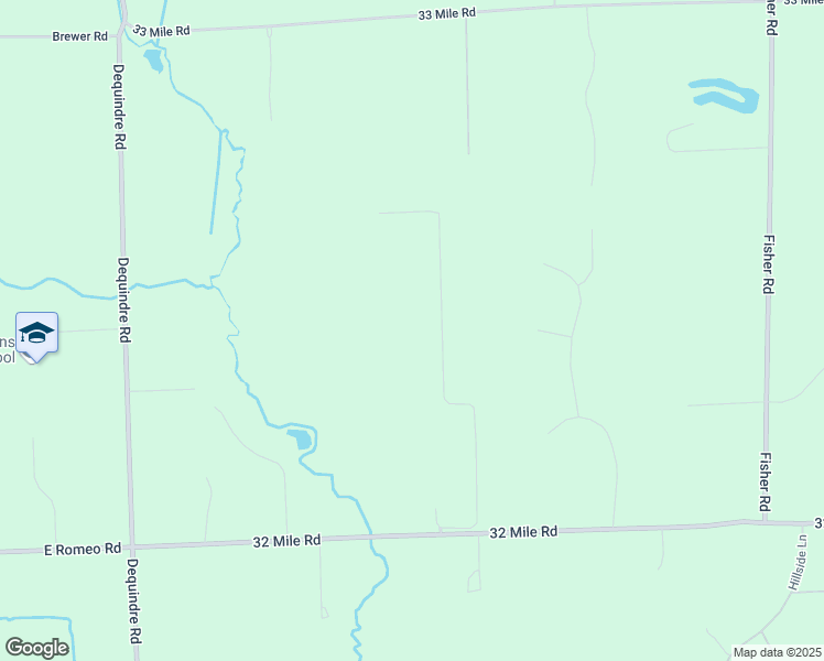 map of restaurants, bars, coffee shops, grocery stores, and more near 69751 Henry Ross Drive in Macomb County