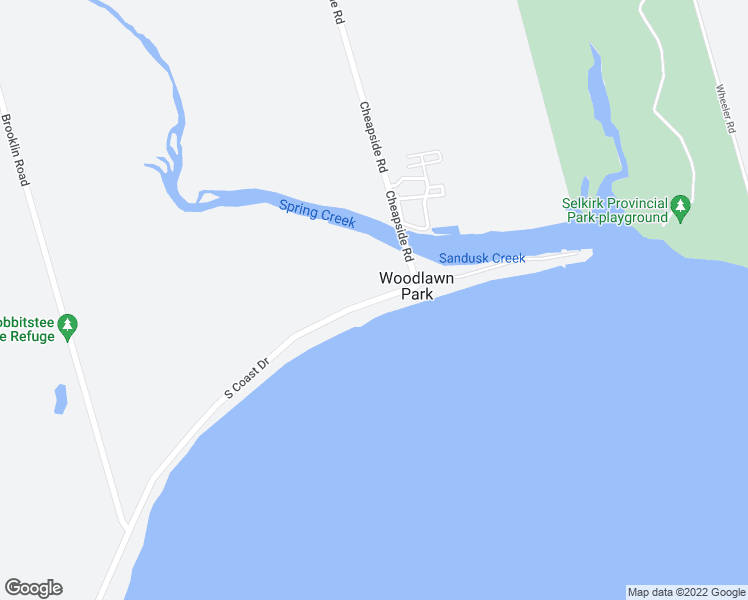 map of restaurants, bars, coffee shops, grocery stores, and more near 1042 South Coast Drive in Haldimand County