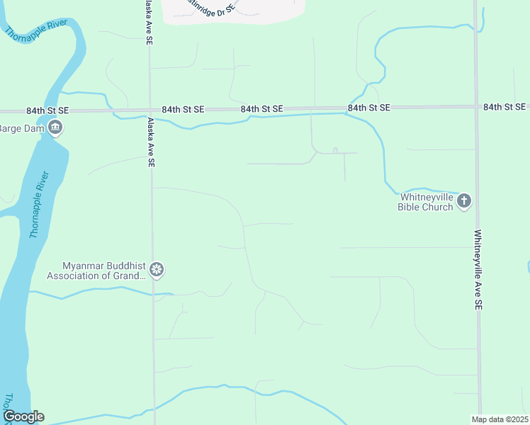 map of restaurants, bars, coffee shops, grocery stores, and more near 7880 Lone Oak Court Southeast in Caledonia