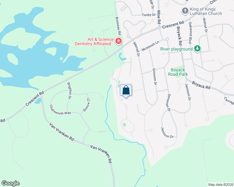 map of restaurants, bars, coffee shops, grocery stores, and more near 1117 Foxwood Drive in Saratoga County