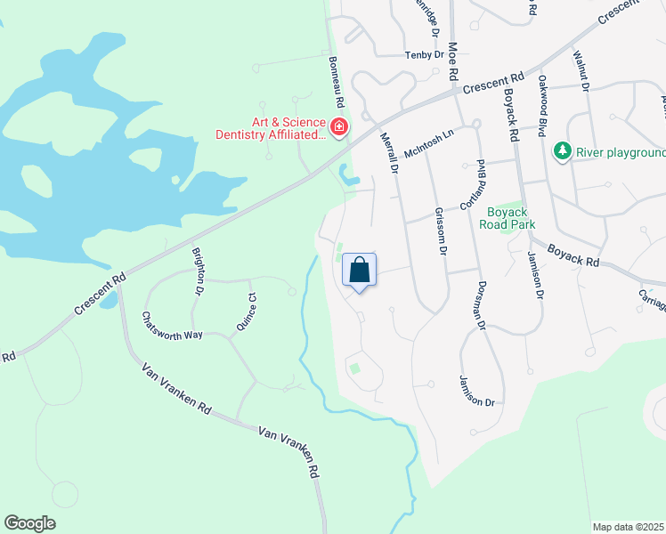 map of restaurants, bars, coffee shops, grocery stores, and more near 1010 Foxwood Drive in Saratoga County