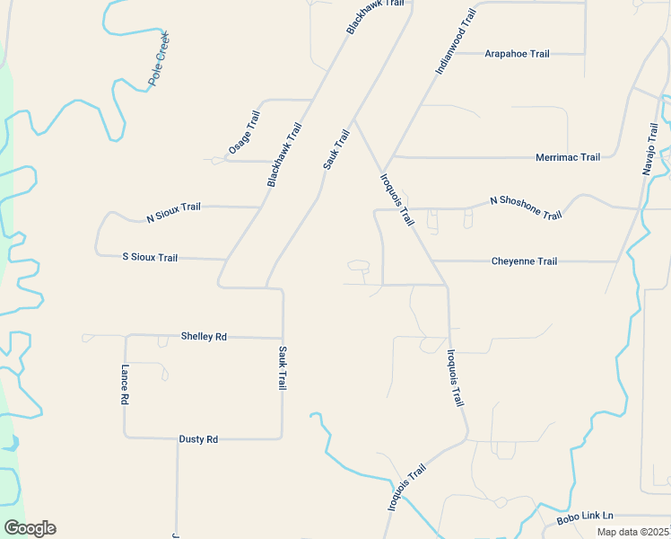 map of restaurants, bars, coffee shops, grocery stores, and more near 18 Blackfoot Trail in Pinedale