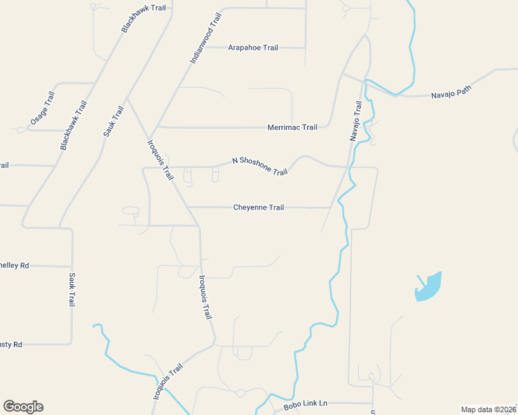 map of restaurants, bars, coffee shops, grocery stores, and more near 18 Cheyenne Trail in Pinedale