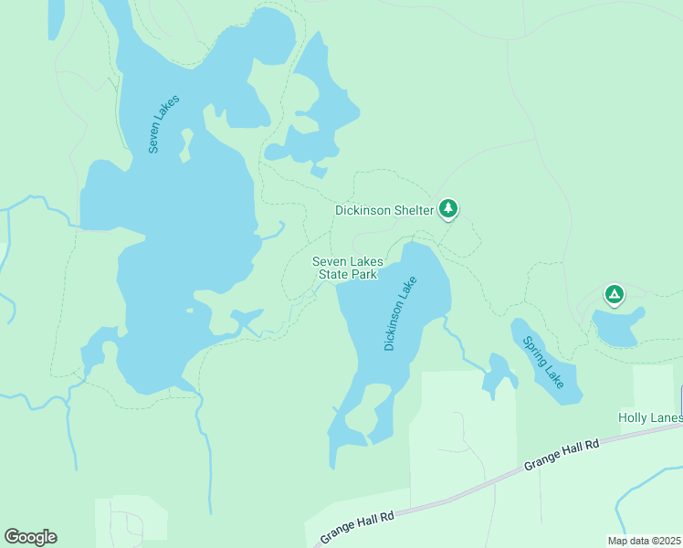 map of restaurants, bars, coffee shops, grocery stores, and more near 3700 Owen Road in Fenton