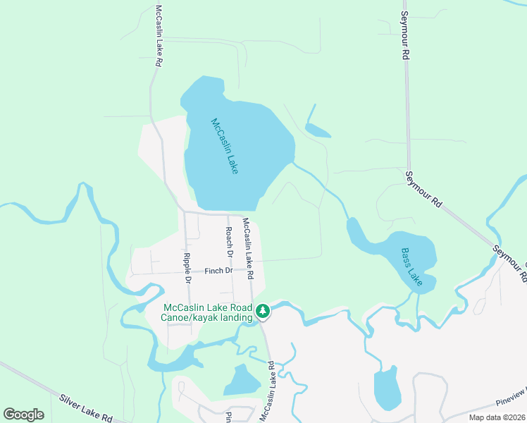 map of restaurants, bars, coffee shops, grocery stores, and more near 15207 McCaslin Lake Road in Linden