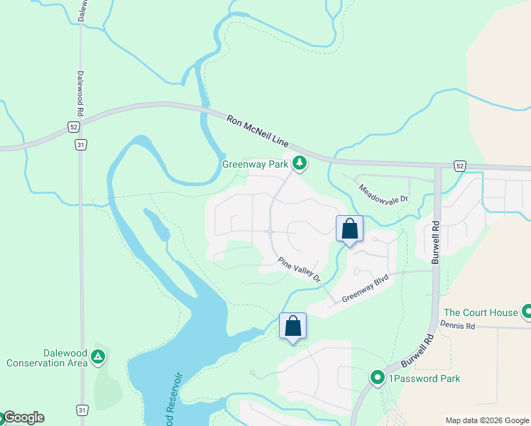map of restaurants, bars, coffee shops, grocery stores, and more near 19 Westlake Drive in St. Thomas