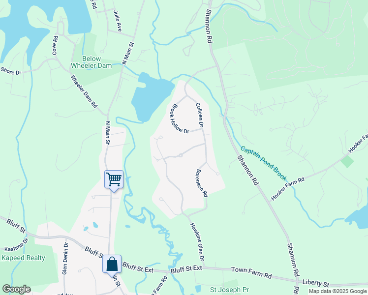 map of restaurants, bars, coffee shops, grocery stores, and more near 6 Timothy Lane in Salem