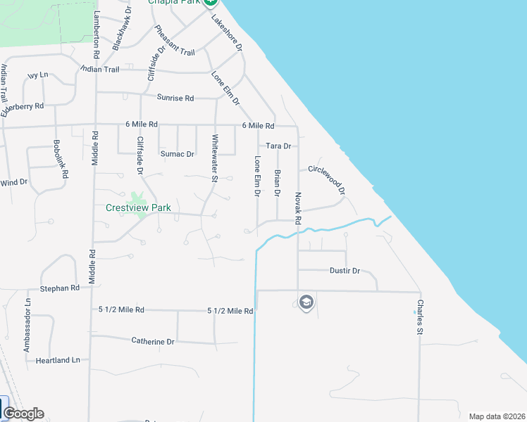 map of restaurants, bars, coffee shops, grocery stores, and more near 6715 Lone Elm Drive in Racine