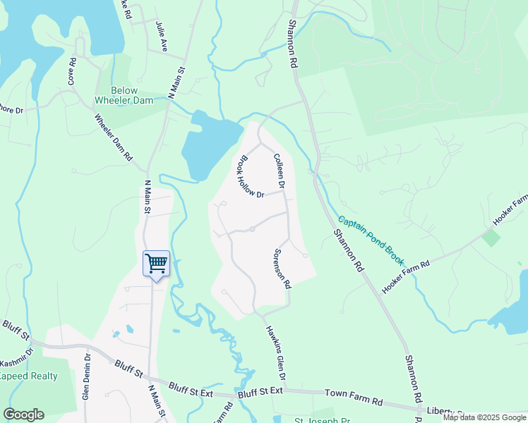 map of restaurants, bars, coffee shops, grocery stores, and more near 6 Timothy Lane in Salem