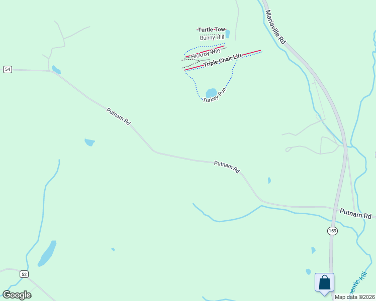 map of restaurants, bars, coffee shops, grocery stores, and more near 1827 Putnam Road in Schenectady
