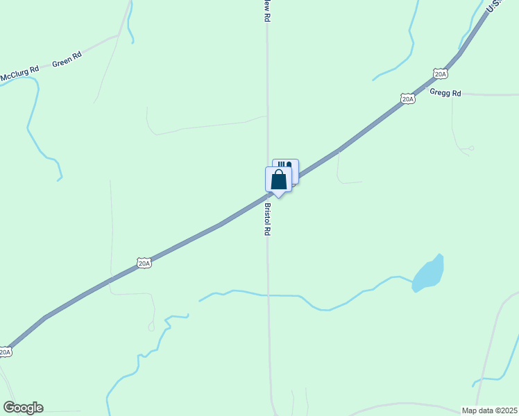 map of restaurants, bars, coffee shops, grocery stores, and more near 4400-4492 Bristol Road in Bloomfield